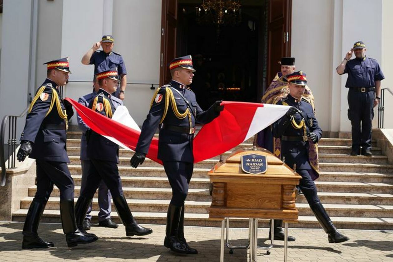  Pogrzeb Riada Haidara w Białej Podlaskiej  (zdjęcie 14) - Autor: Łukasz Błasikiewicz/Kancelaria Sejmu