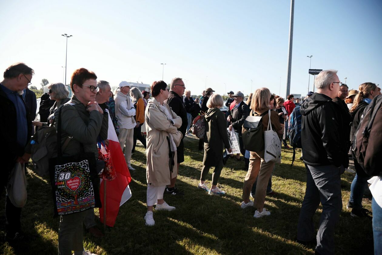  Wyjazd autokarów na protest  z Lublina do Warszawy (zdjęcie 31) - Autor: Katarzyna Nastaj 