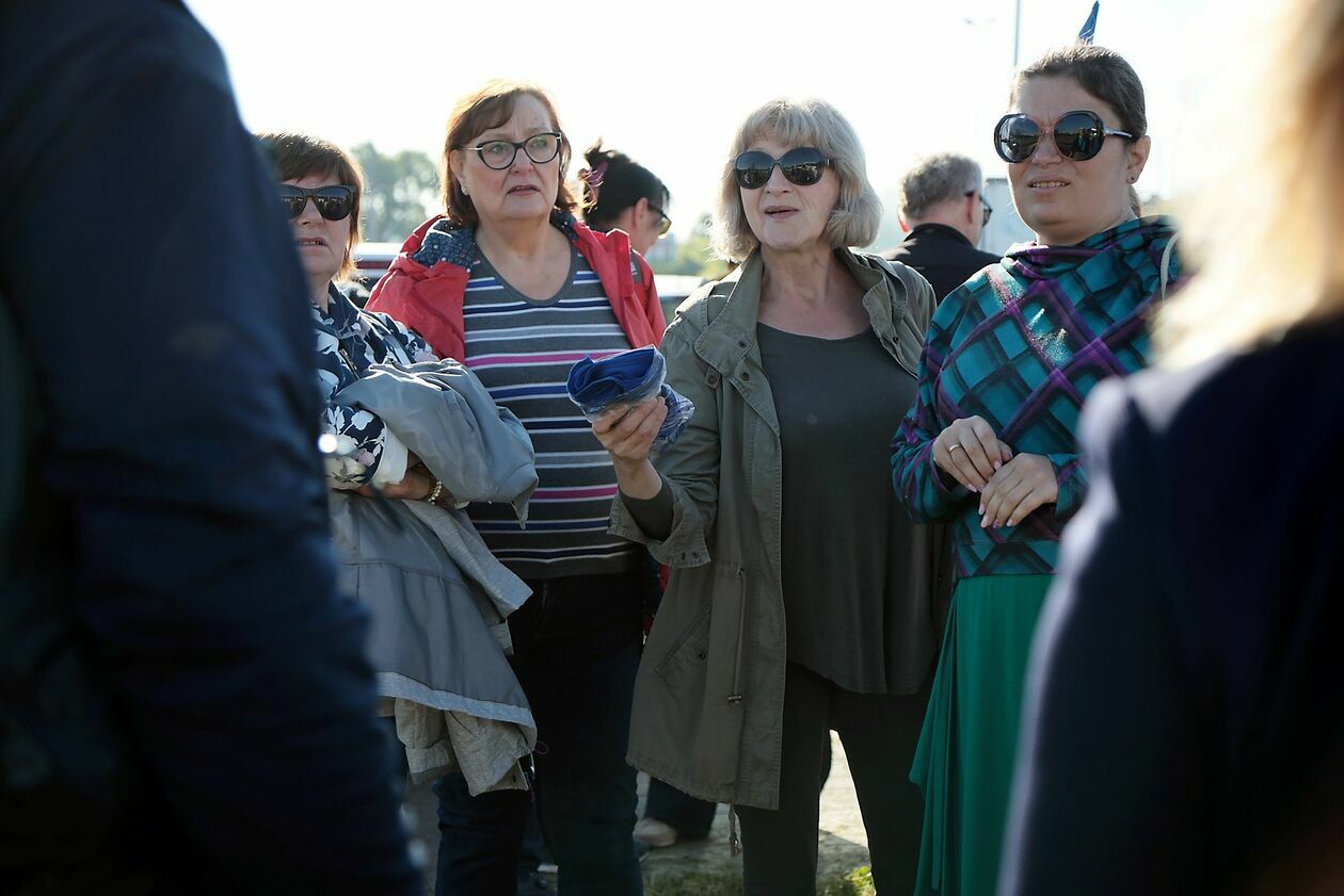  Wyjazd autokarów na protest  z Lublina do Warszawy (zdjęcie 27) - Autor: Katarzyna Nastaj 