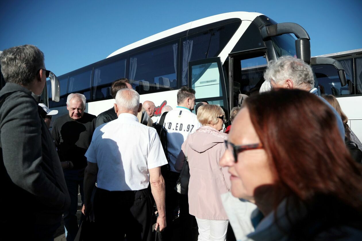  Wyjazd autokarów na protest  z Lublina do Warszawy (zdjęcie 6) - Autor: Katarzyna Nastaj 