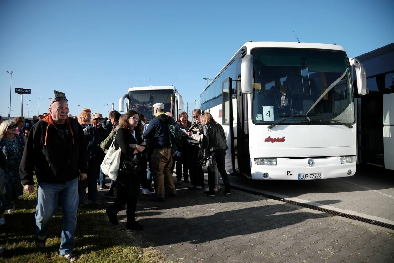  Wyjazd autokarów na protest  z Lublina do Warszawy (zdjęcie 25) - Autor: Katarzyna Nastaj 