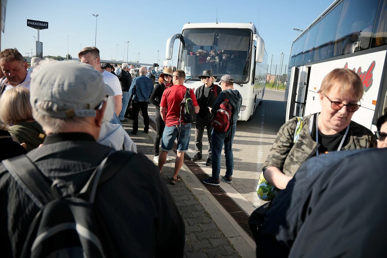  Wyjazd autokarów na protest  z Lublina do Warszawy (zdjęcie 17) - Autor: Katarzyna Nastaj 