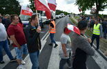 Protest producentów malin w Annopolu   (zdjęcie 4)