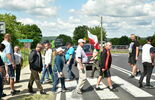 Protest producentów malin w Annopolu   (zdjęcie 2)