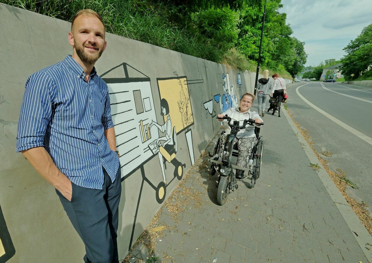  Nowy mural na ul. Kalinowszczyzna  - Autor: DW