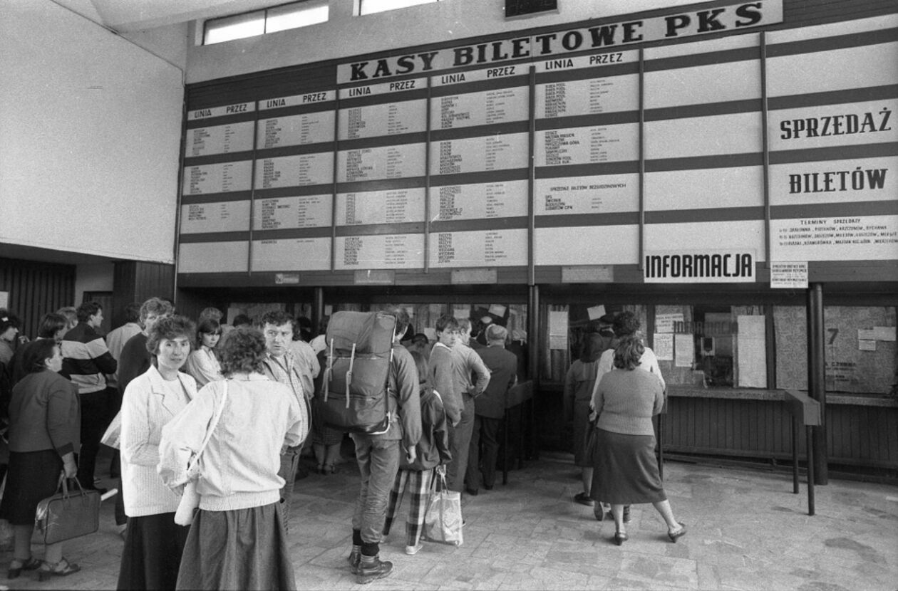  Tak wyglądał stary dworzec autobusowy PKS w Lublinie (zdjęcie 14) - Autor: Jacek Mirosław Teatr NN