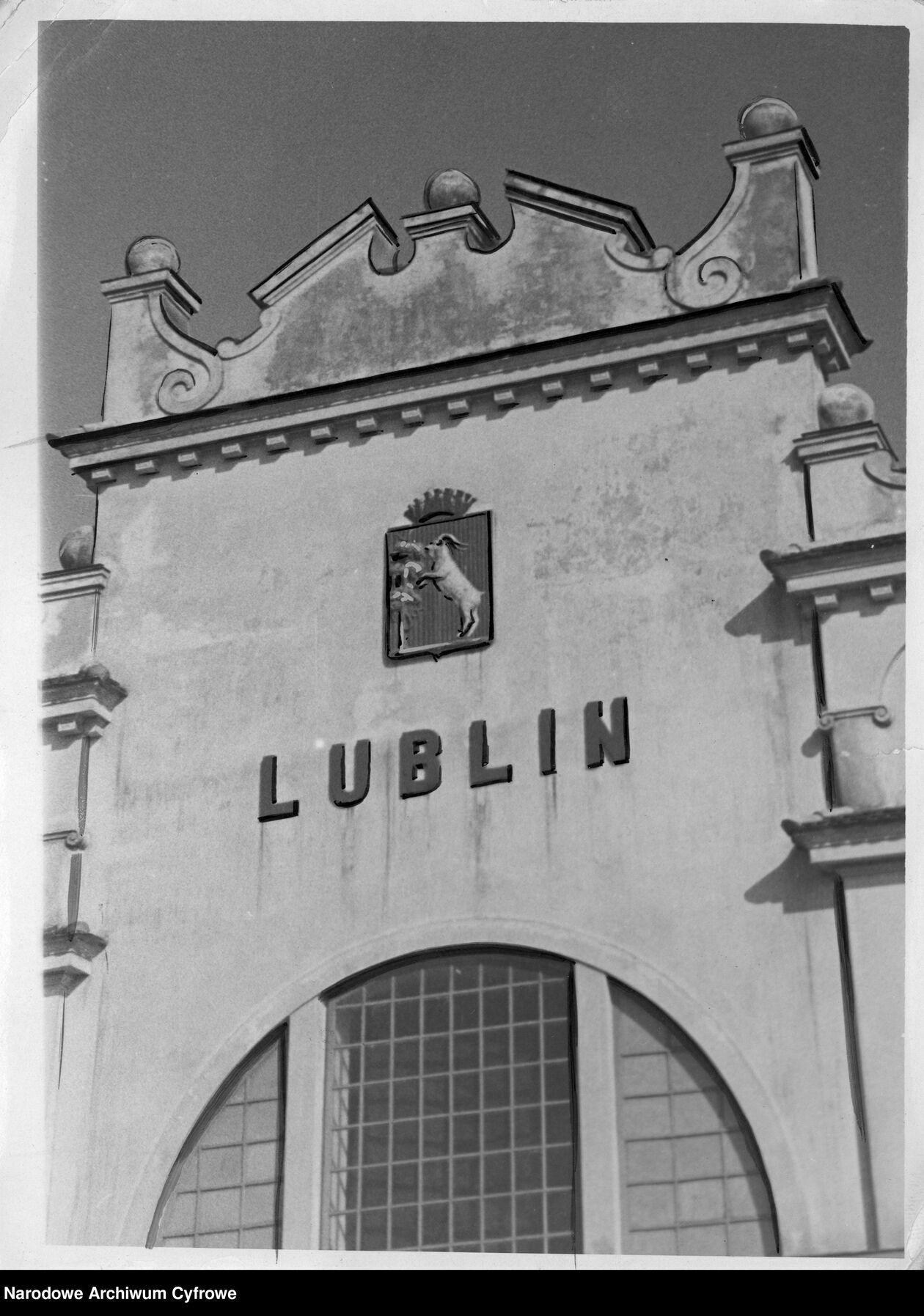  Dworzec kolejowy PKP w Lublinie na starych zdjęciach  - Autor: Narodowe Archiwum Cyfrowe
