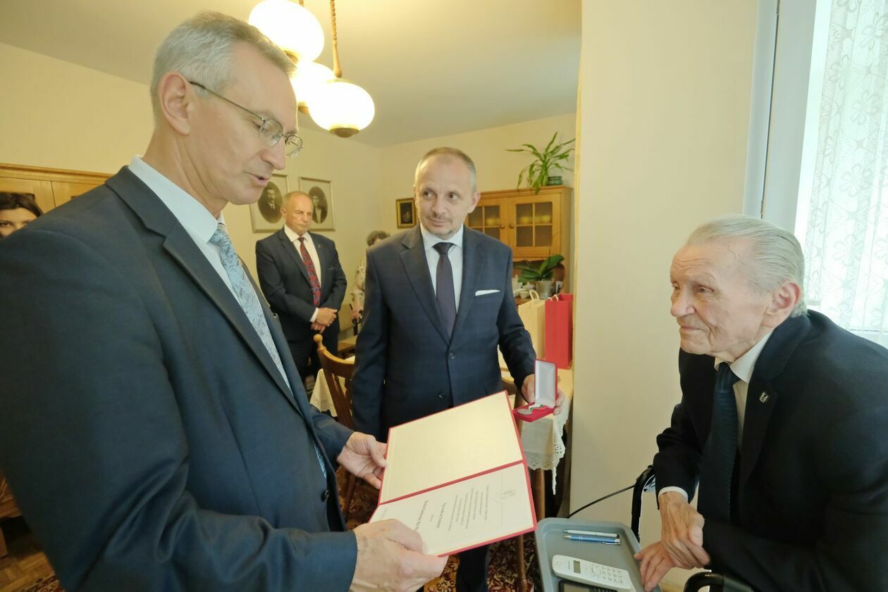 Leszek Gzella i Andrzej Trubecki Załsużeni dla Lublina