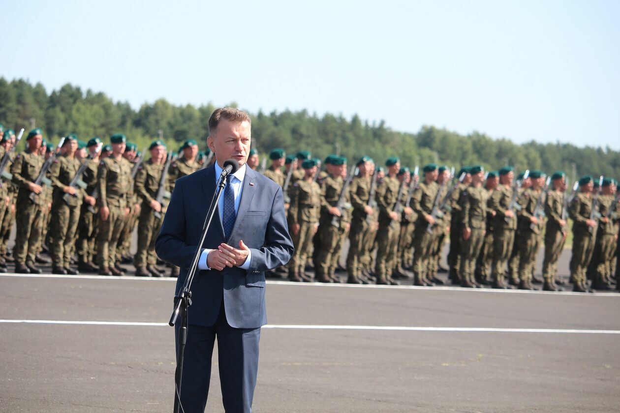  Przysięga wojskowa w Białej Podlaskiej (zdjęcie 14) - Autor: Ewelina Burda