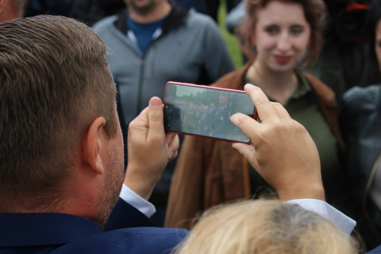 Jarosław Kaczyński w Kodniu 