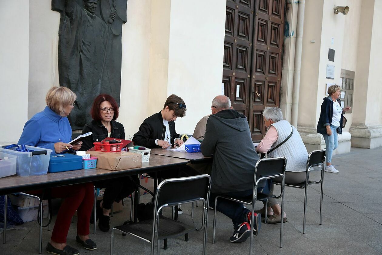  <p>Zapisy na 45. Lubelską Pielgrzymkę na Jasną G&oacute;rę przed Archikategrą Lubelską</p>