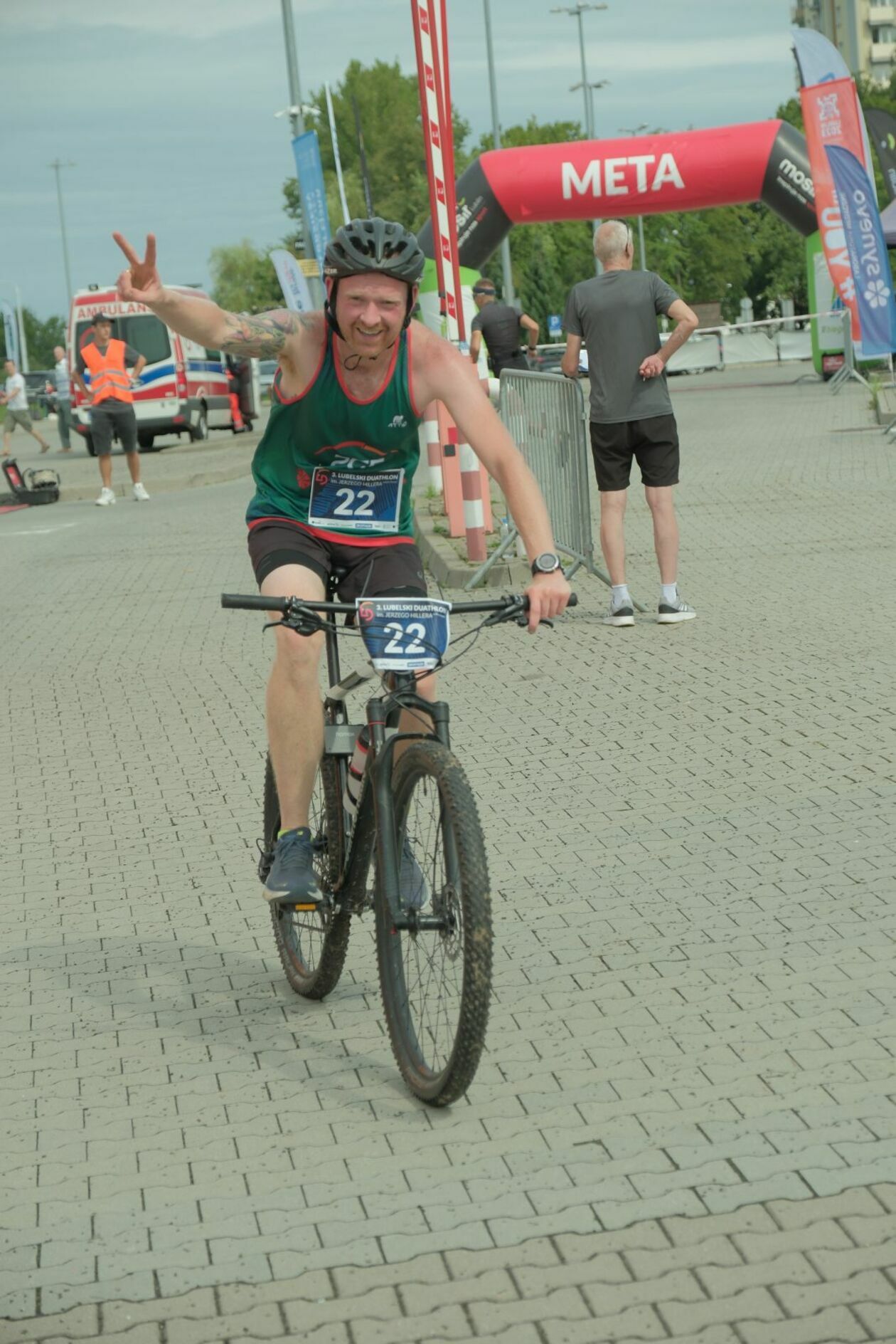  Mateusz Polski zwycięzcą 3. Lubelskiego Duathlonu im. Jerzego Hillera. (zdjęcie 30) - Autor: DW