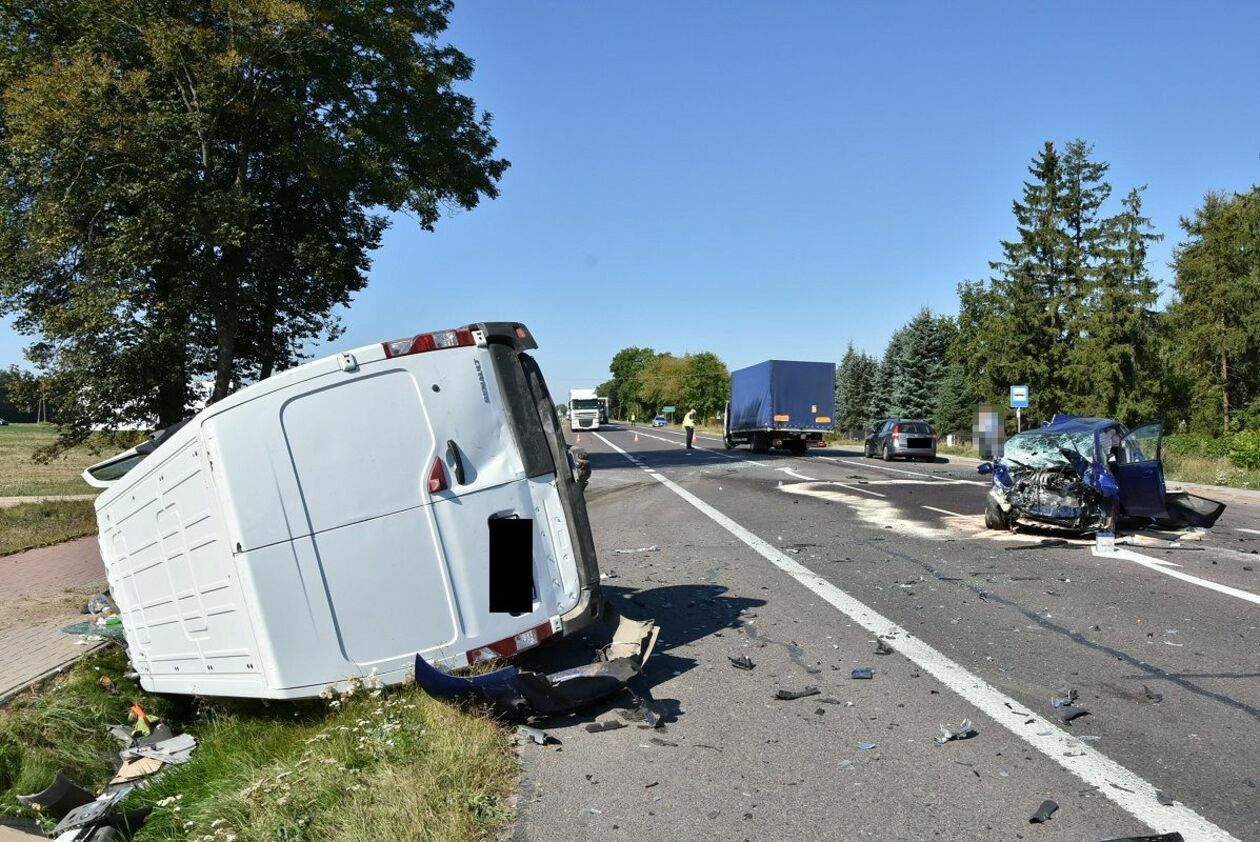 Wypadek na DK2 - Autor: policja