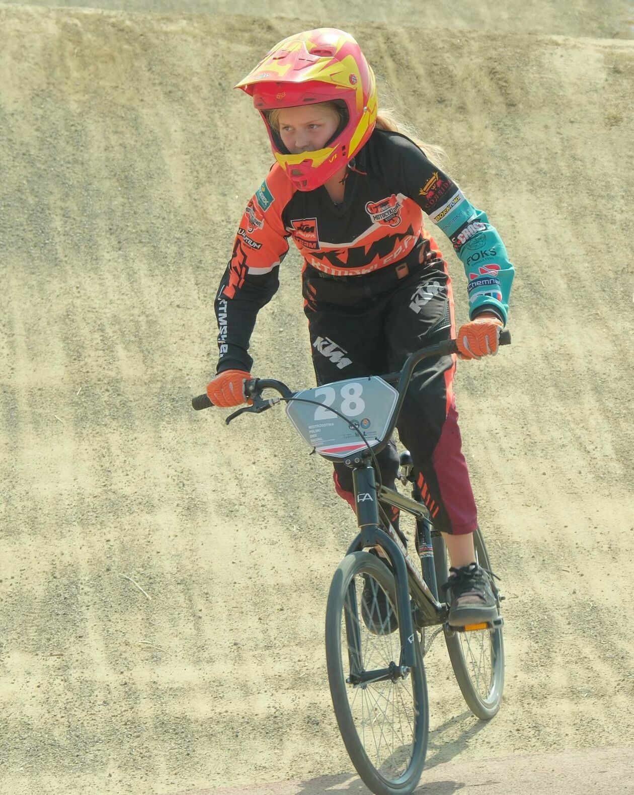   Mistrzostwa Polski BMX Racing w lubelskim bikeparku przy ul. Janowskiej 74 (zdjęcie 20) - Autor: DW