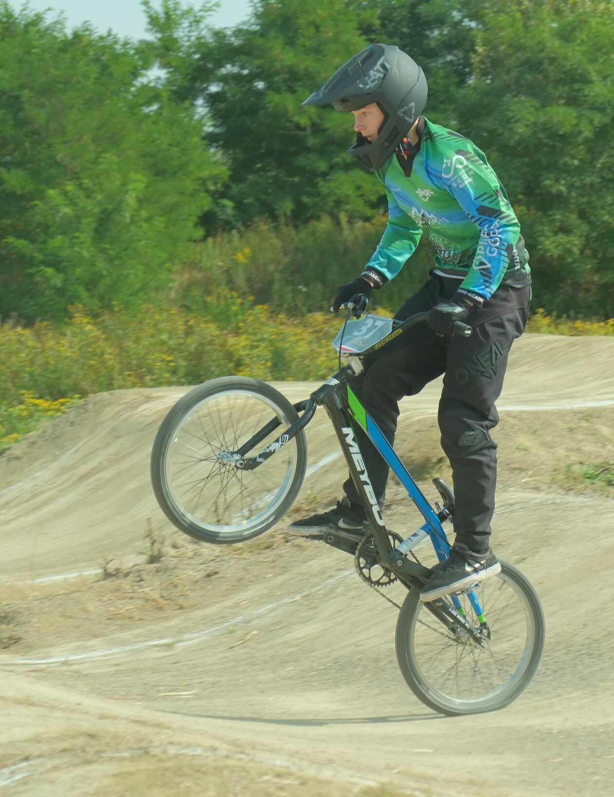   Mistrzostwa Polski BMX Racing w lubelskim bikeparku przy ul. Janowskiej 74 (zdjęcie 30) - Autor: DW