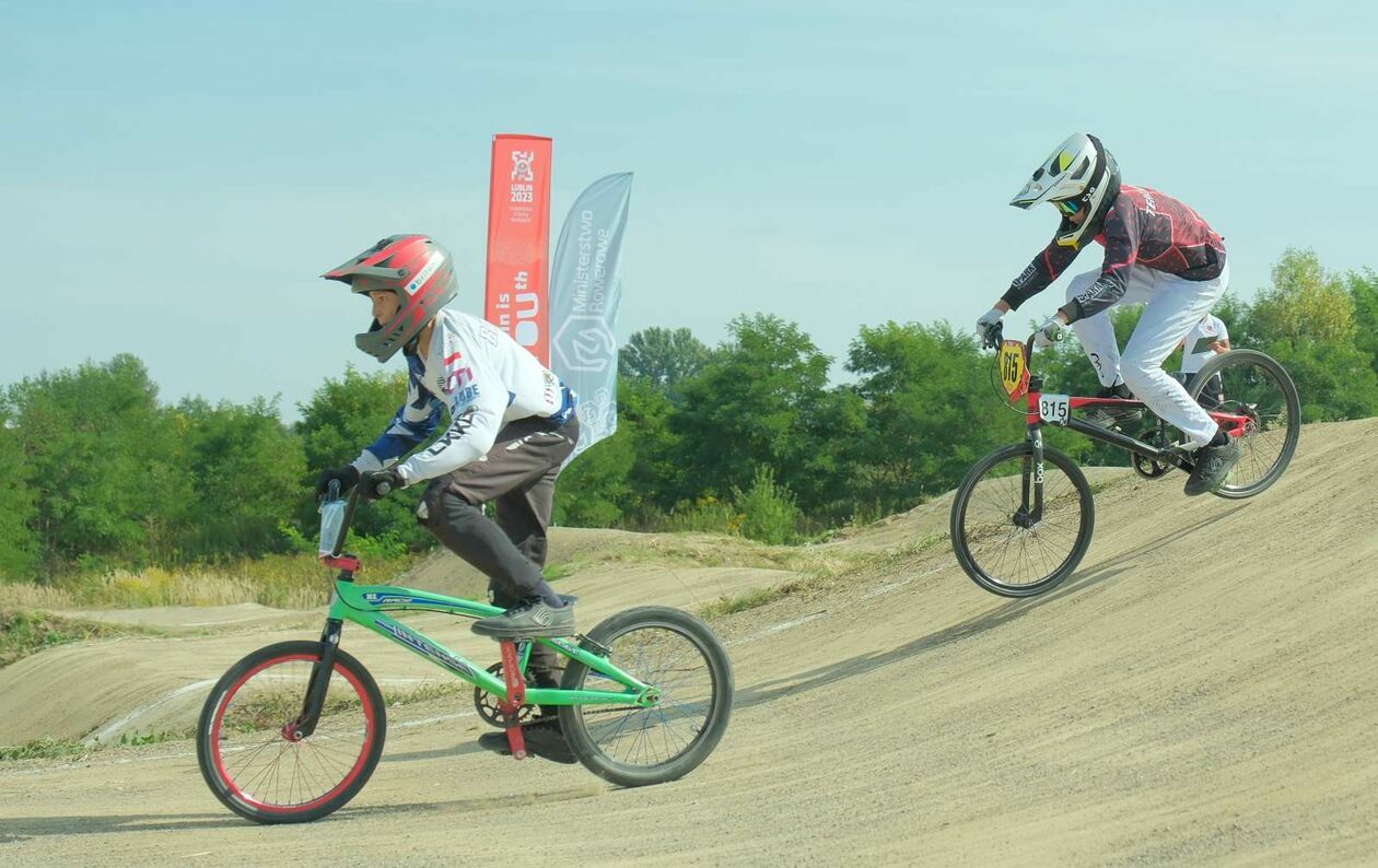   Mistrzostwa Polski BMX Racing w lubelskim bikeparku przy ul. Janowskiej 74 (zdjęcie 16) - Autor: DW