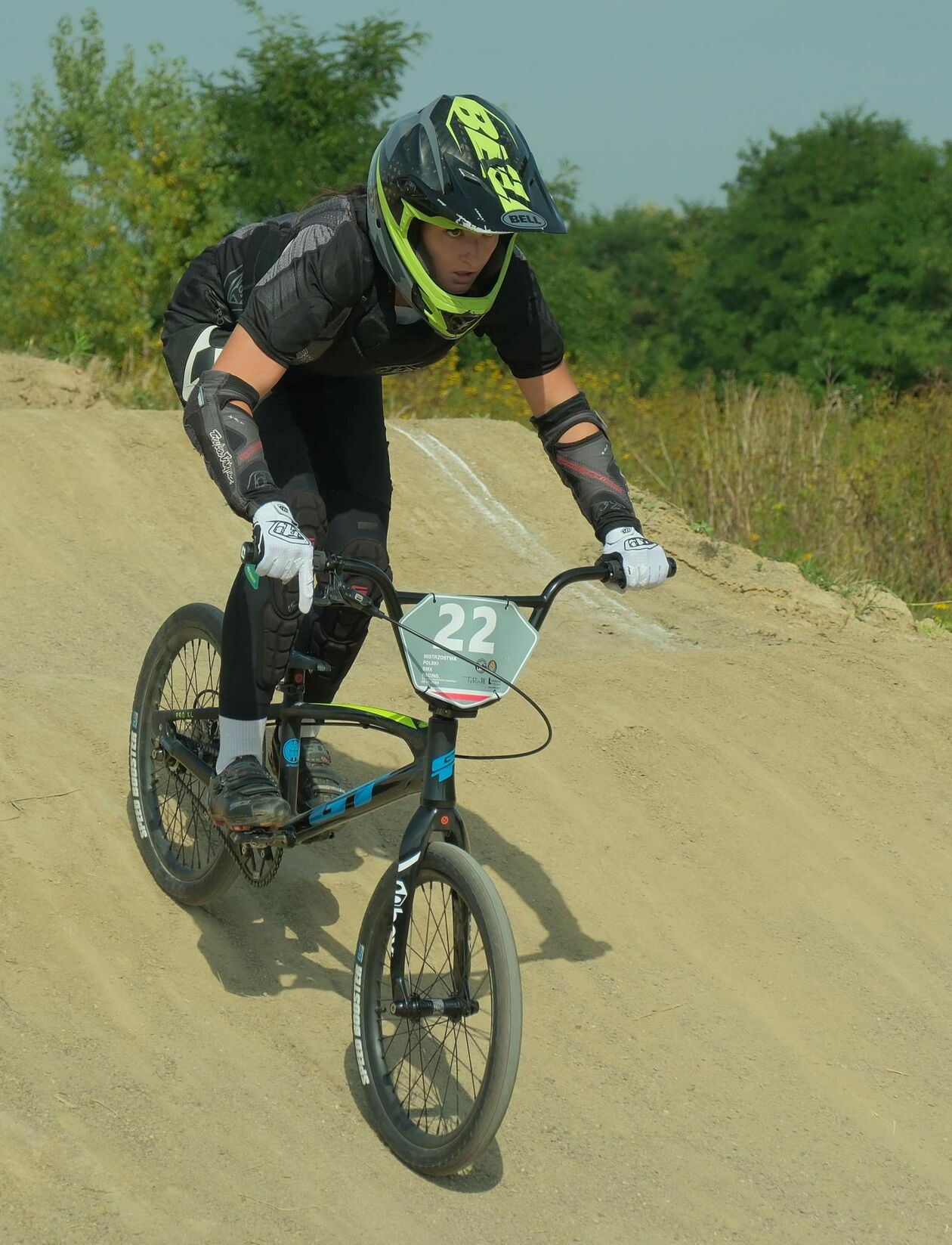   Mistrzostwa Polski BMX Racing w lubelskim bikeparku przy ul. Janowskiej 74 (zdjęcie 36) - Autor: DW