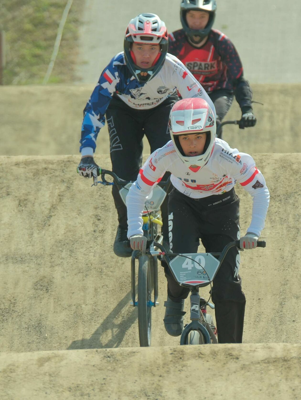   Mistrzostwa Polski BMX Racing w lubelskim bikeparku przy ul. Janowskiej 74 (zdjęcie 24) - Autor: DW