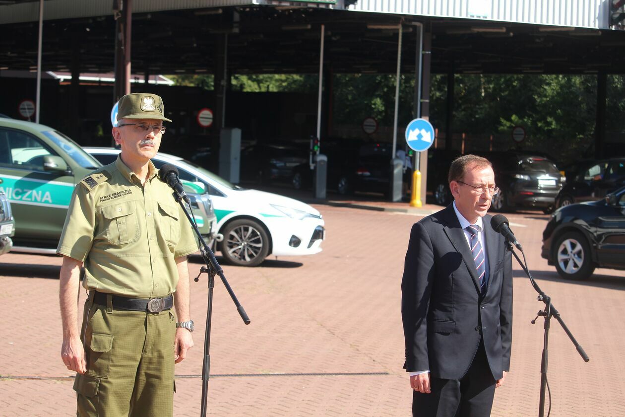  Minister Mariusz Kamiński w Terespolu  (zdjęcie 9) - Autor: Ewelina Burda