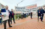 Stop krzywdzie ludzkiej – protest przeciwników CPK w Zamościu  (zdjęcie 3)