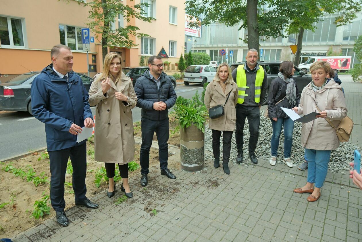  Ogrody deszczowe powstały przy ul. Obrońców Pokoju (zdjęcie 10) - Autor: DW