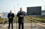 Konferencja prasowa Michała Moskala - prezentacja planów rozbudowy bocznicy kolejowej przy dworcu Lu (zdjęcie 4)