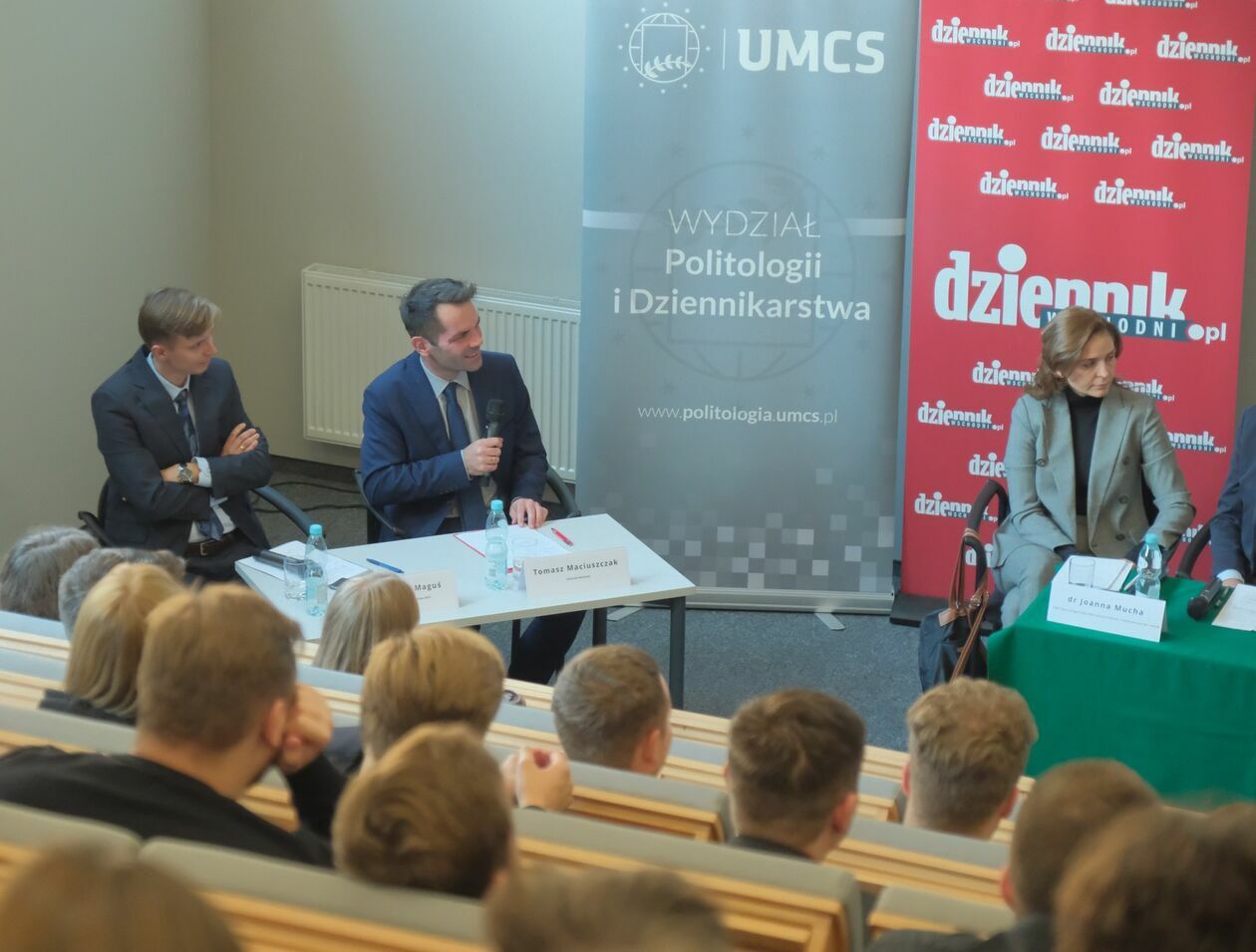  Przedwyborcza debata Dziennika Wschodniego i Wydziału Politologii i Dziennikarstwa UMCS (zdjęcie 26) - Autor: DW