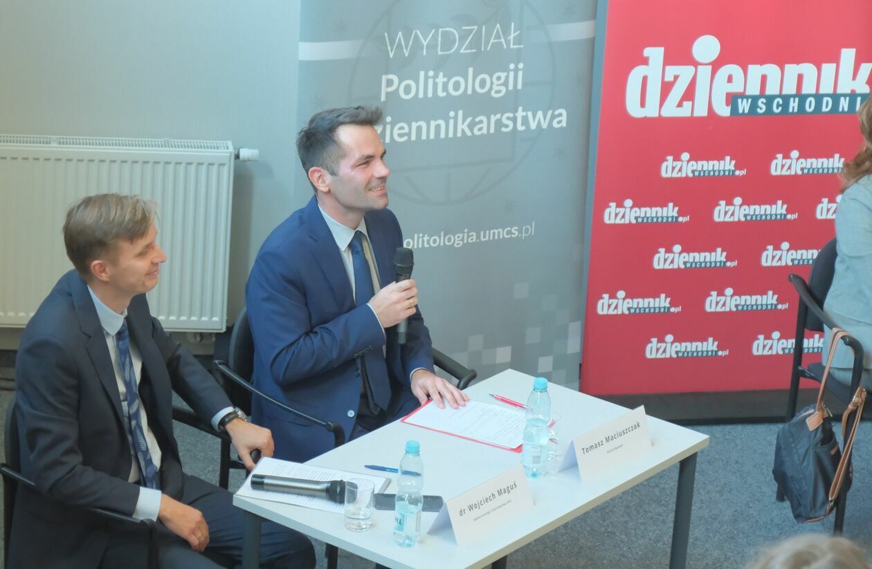  Przedwyborcza debata Dziennika Wschodniego i Wydziału Politologii i Dziennikarstwa UMCS (zdjęcie 30) - Autor: DW