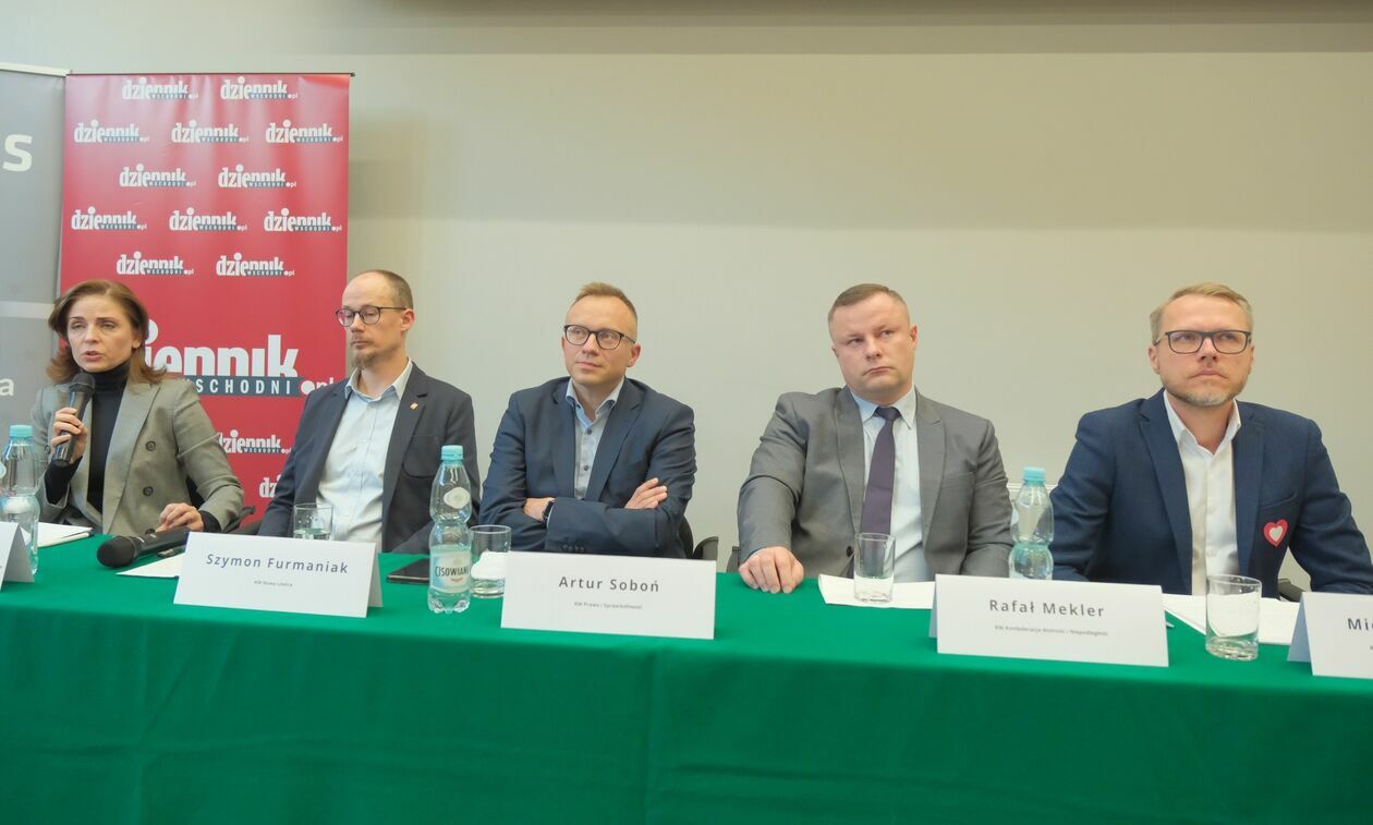  Przedwyborcza debata Dziennika Wschodniego i Wydziału Politologii i Dziennikarstwa UMCS  - Autor: DW