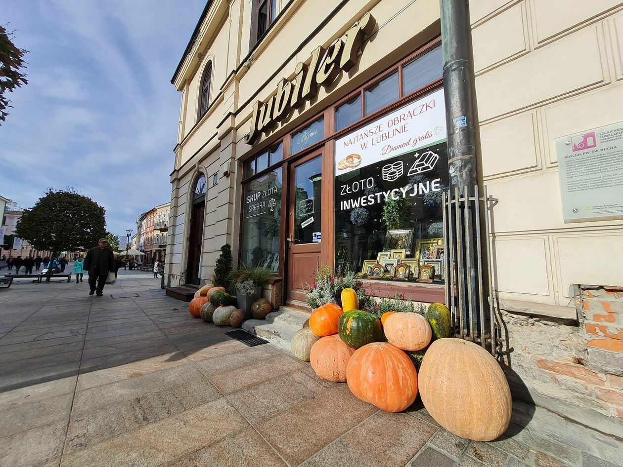 Lublin gotowy na halloween - dynie rządzą na deptaku