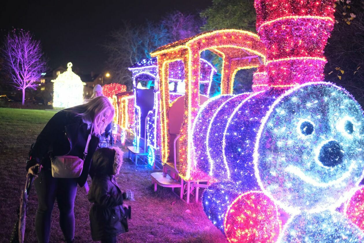  Park Lumina znowu rozświetlił Ogród Botaniczny UMCS  - Autor: DW