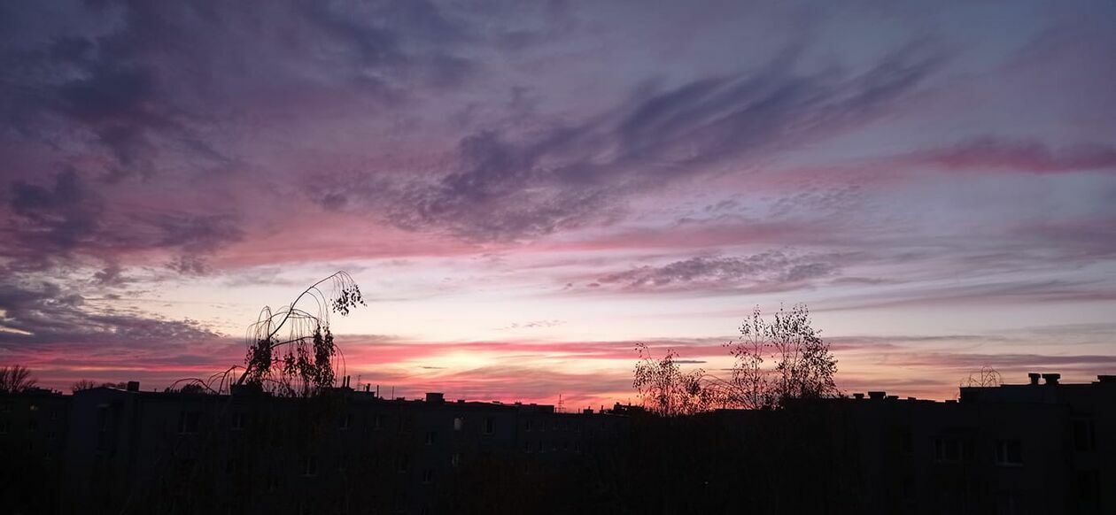  Listopadowy zachód słońca w obiektywie Czytelników Dziennika Wschodniego (zdjęcie 2) - Autor: Ela Gajek