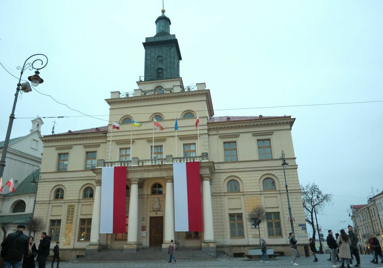  Święto Niepodległości. Biało-czerwony Lublin   - Autor: DW