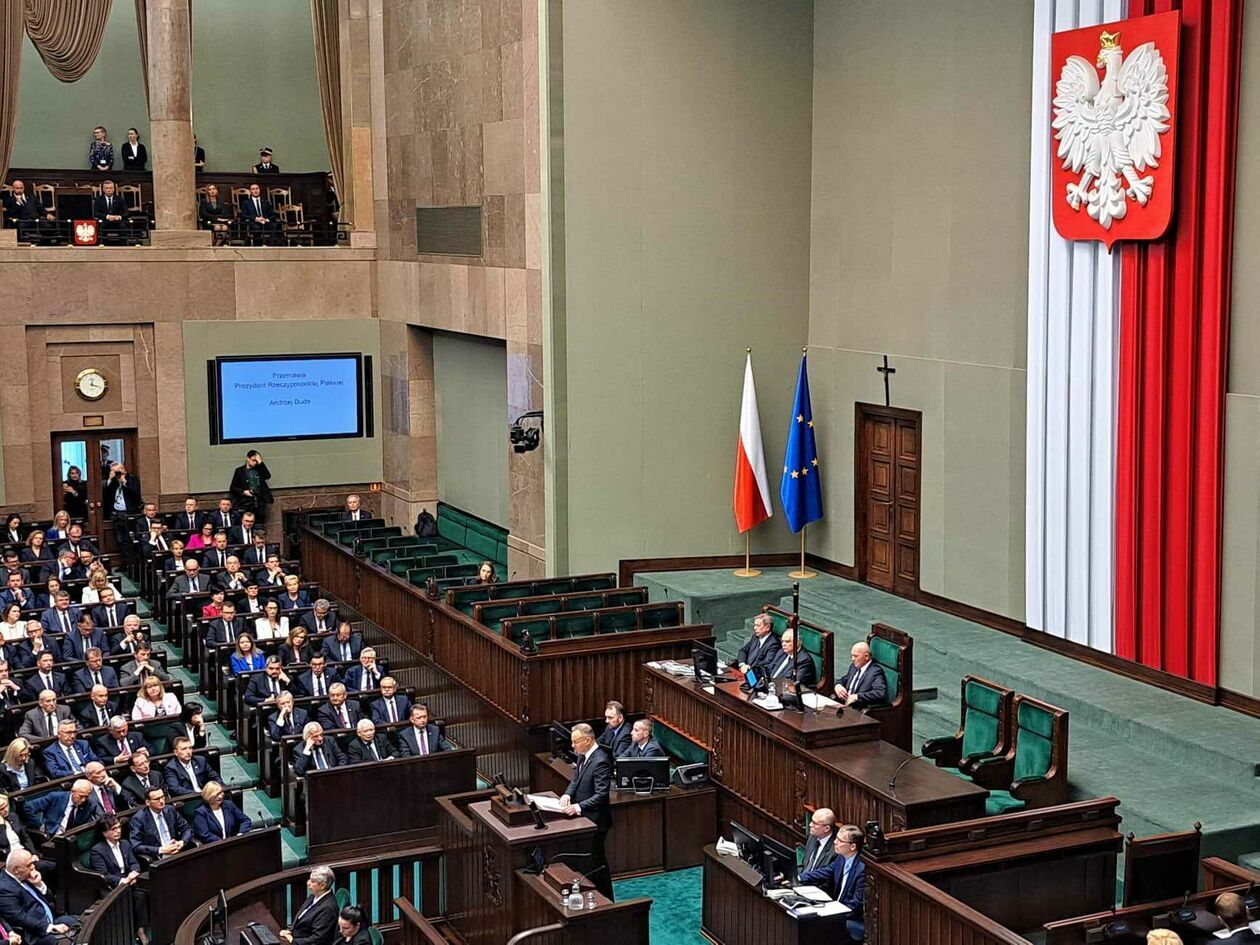  Pierwsze posiedzenie Sejmu   - Autor: BAS
