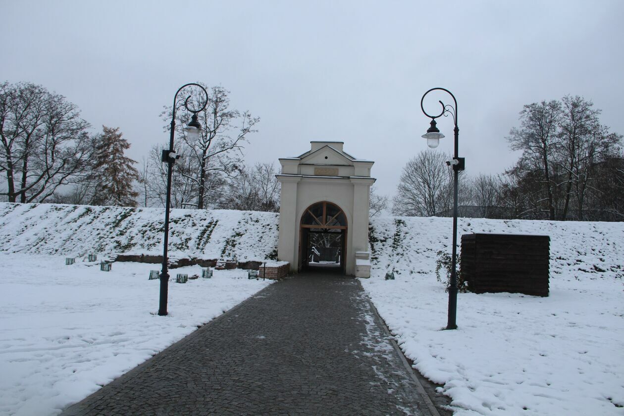  Zima w parku Radziwiłłowskim w Białej Podlaskiej  (zdjęcie 2) - Autor: Ewelina Burda