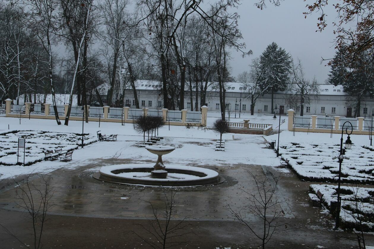  Zima w parku Radziwiłłowskim w Białej Podlaskiej  (zdjęcie 4) - Autor: Ewelina Burda