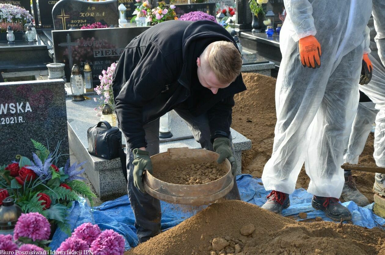  Szczątki na cmentarzu przy Unickiej  - Autor: IPN Lublin