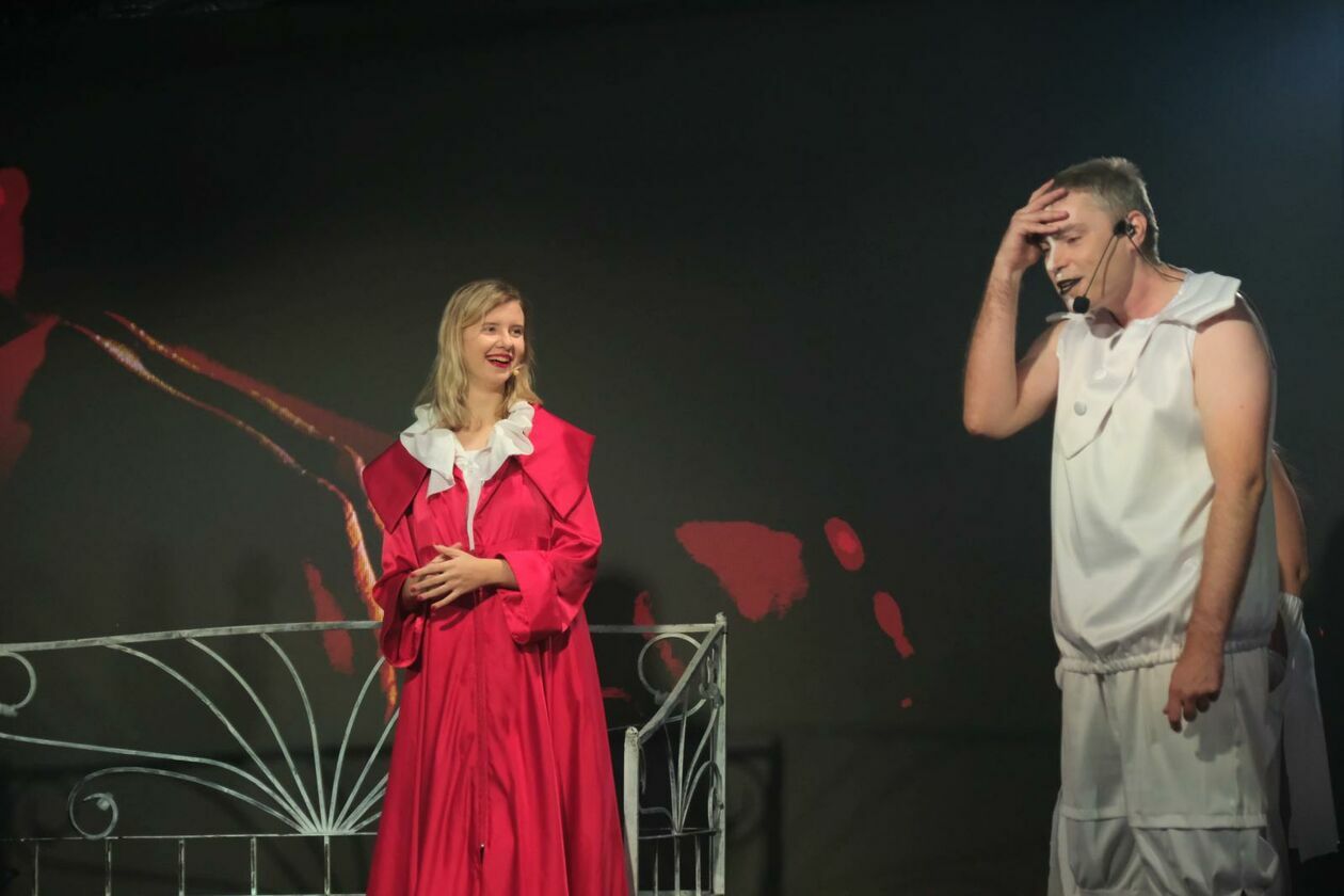  Zespół Teatroterapii Lubelskiej wystawił spektakl pt. Nieposkromienie na motywach Szekspira (zdjęcie 18) - Autor: DW
