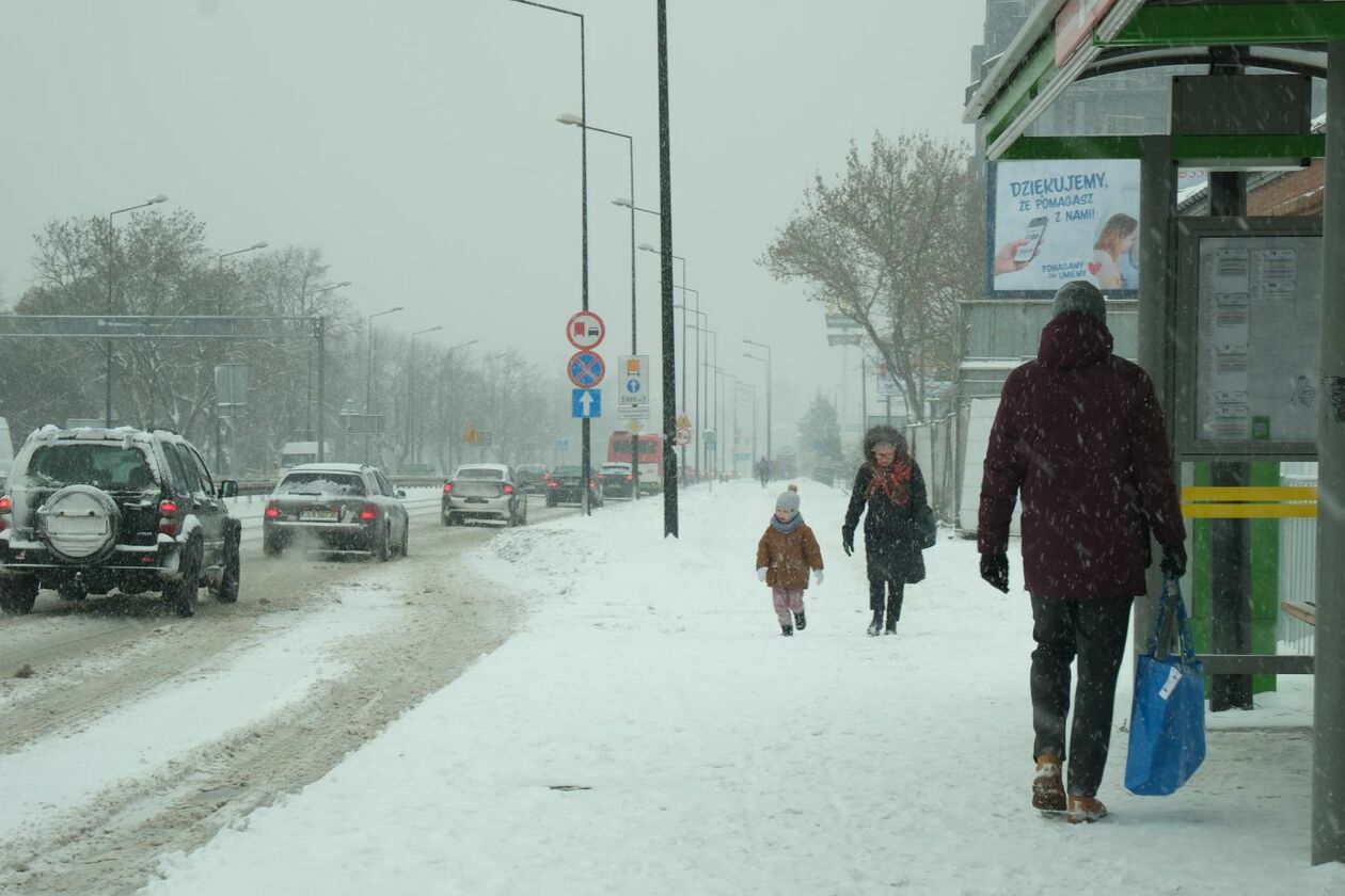  Atak zimy w Lublinie (zdjęcie 8) - Autor: DW