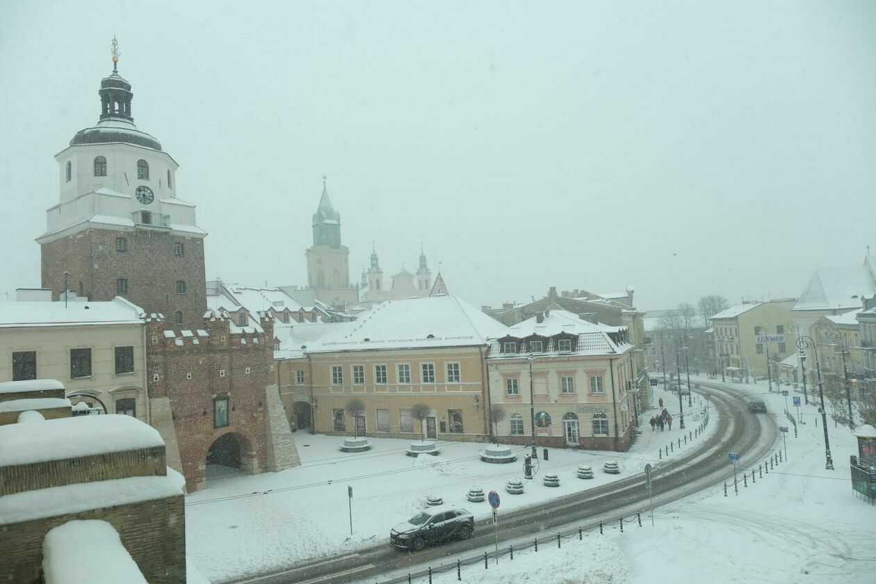  Atak zimy w Lublinie (zdjęcie 21) - Autor: DW