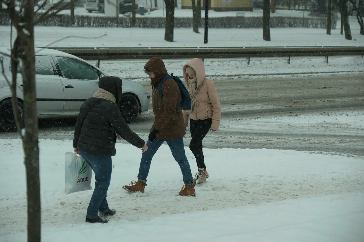  Atak zimy w Lublinie (zdjęcie 18) - Autor: DW