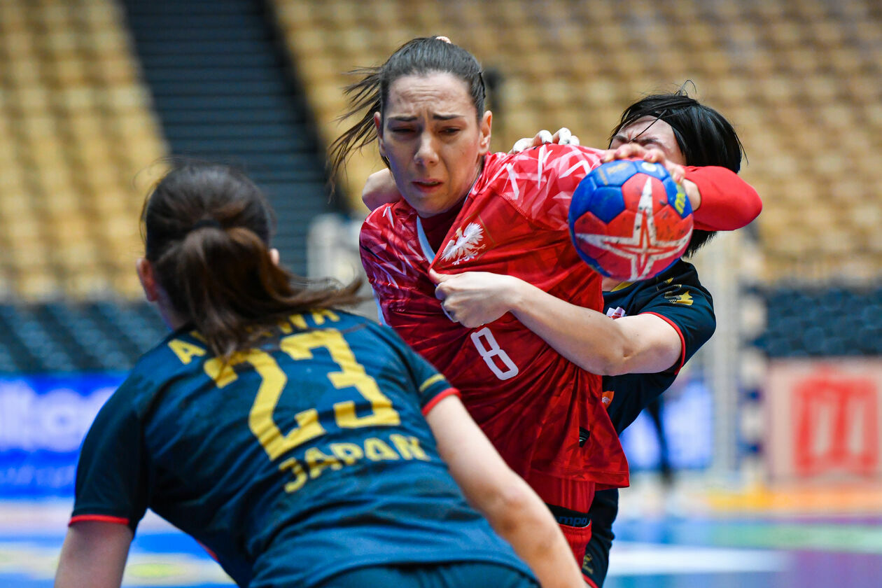  MŚ piłkarek ręcznych: Polska – Japonia 32:30 (15:15) (zdjęcie 28) - Autor: Paweł Bejnarowicz/ZPRP