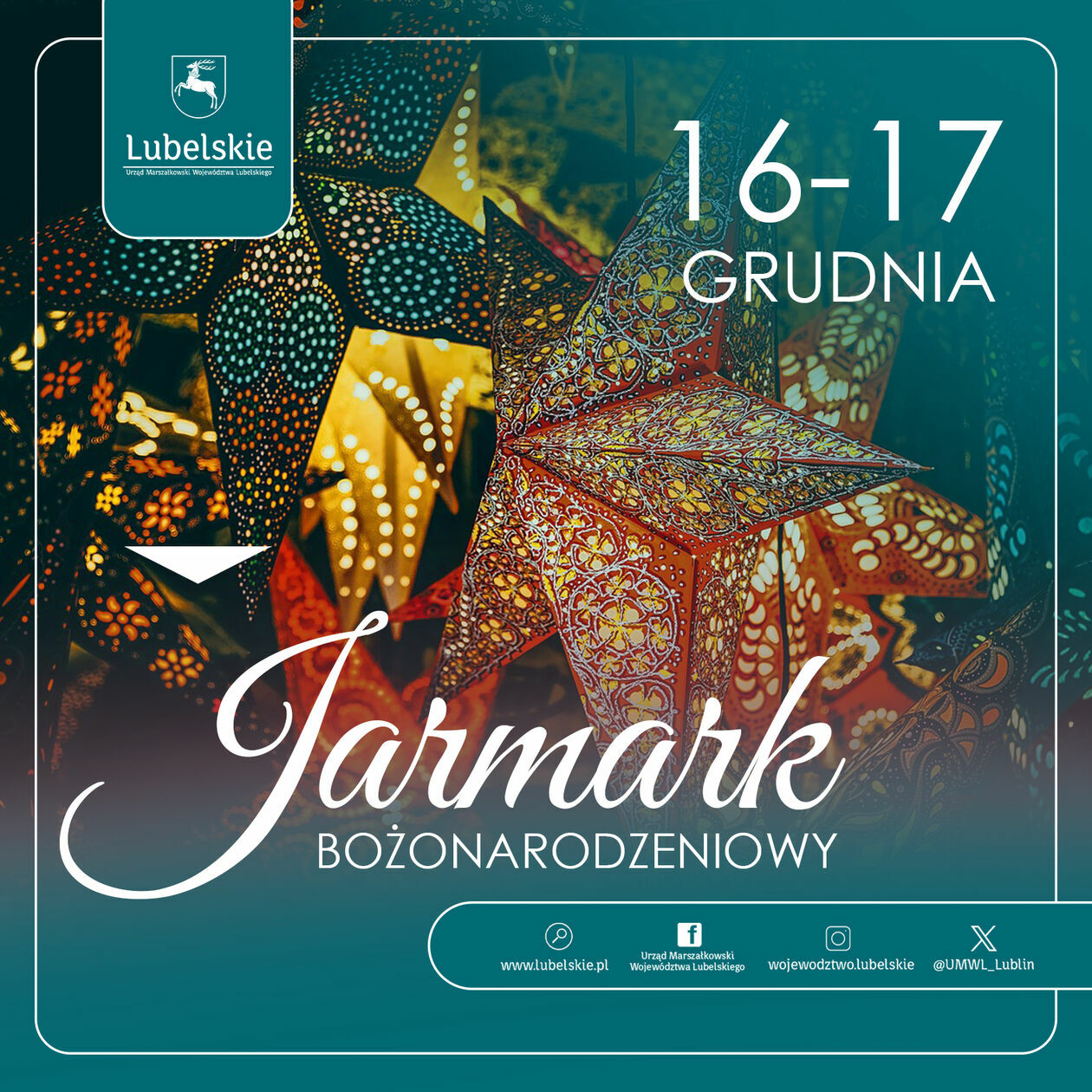  <p>Data: 16-17 grudnia&nbsp;</p>
<p>Miejsce: Rynek Gł&oacute;wny przy Trybunale Koronnym</p>