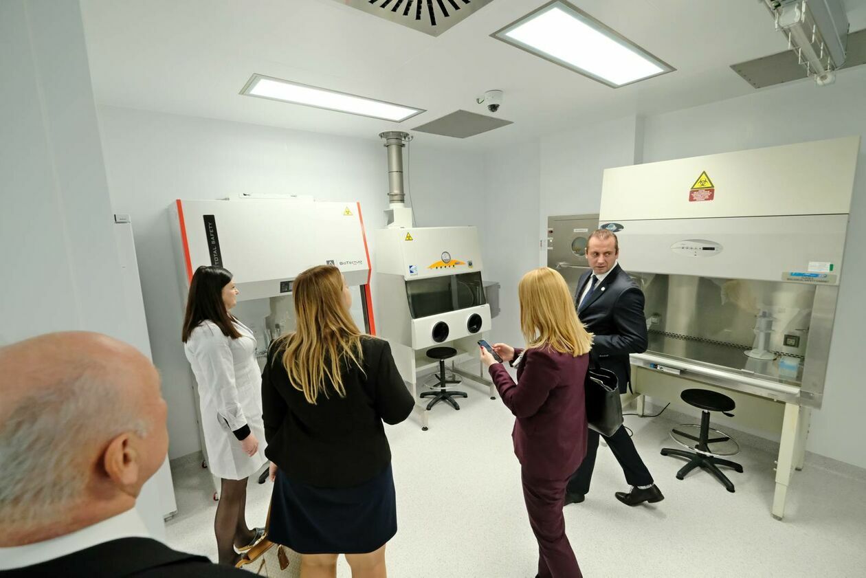 Galeria Otwarcie Laboratorium Mikrobiologicznego Bsl 3 Przy Wojewódzkiej Stacji Sanepid 2844