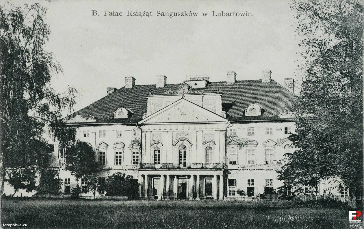  <p>Pałac Sanguszk&oacute;w 1910 r.</p>