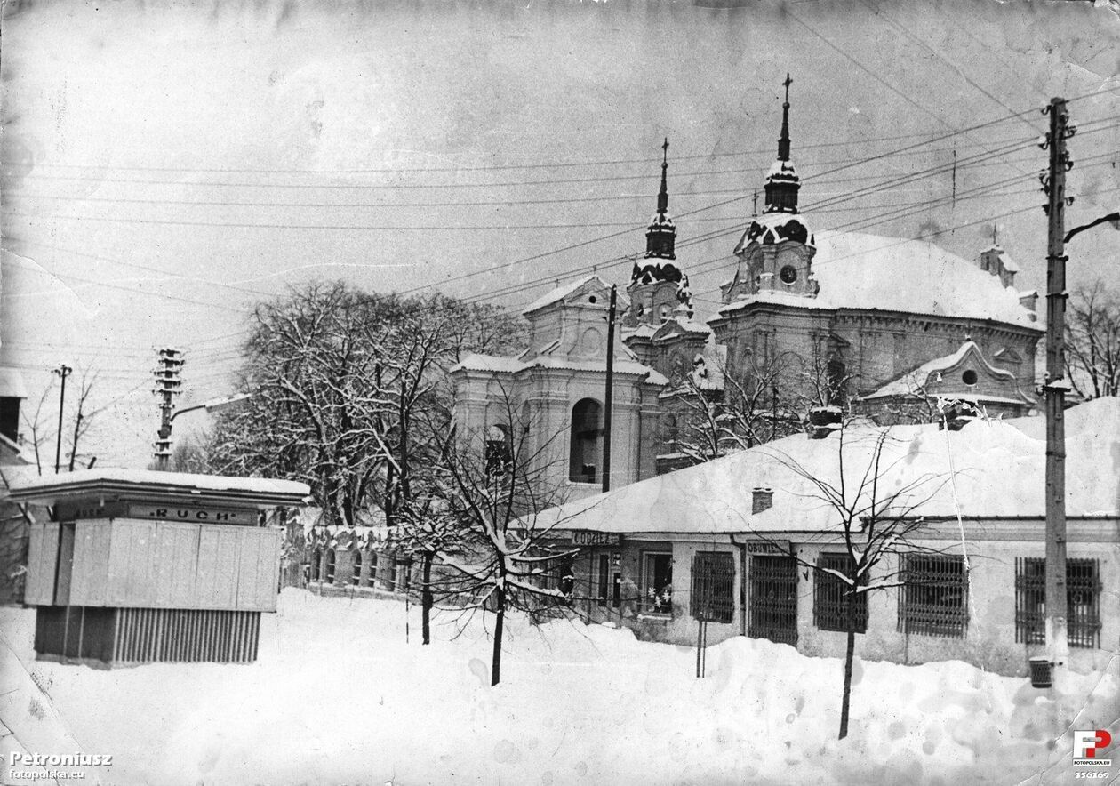  <p>Lata 1950-1960. Bazylika św. Anny w Lubartowie</p>