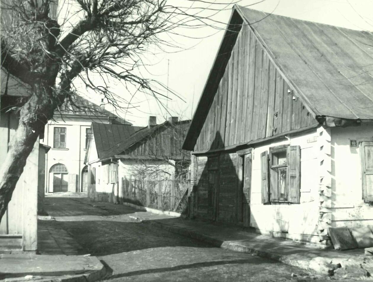  <p>ul. Kr&oacute;tka, widok od ul. 7 Listopada (obecnie ul. 11 Listopada)</p>