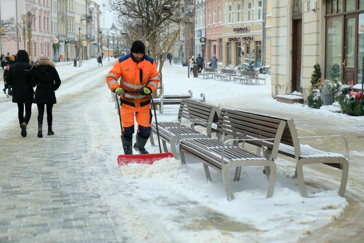 Lublin znowu pod śniegiem - Autor: DW