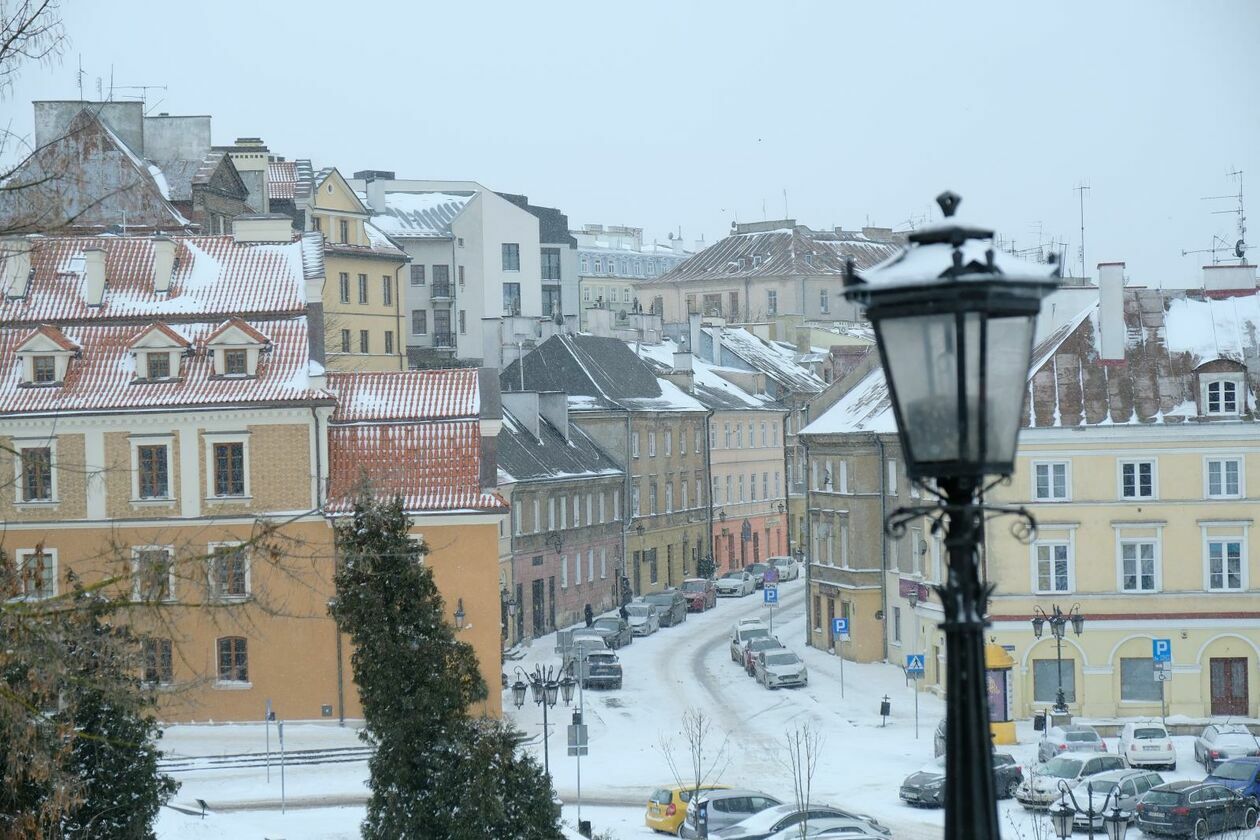  Lublin znowu pod śniegiem (zdjęcie 7) - Autor: DW