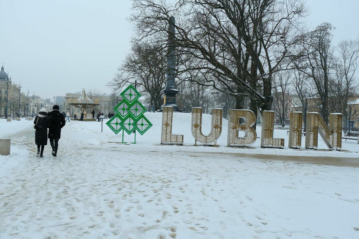  Lublin znowu pod śniegiem (zdjęcie 25) - Autor: DW
